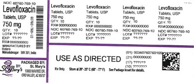 769-10 (Levofloxacin 60760 769 10)